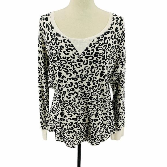 Harley Davidson Thermal Animal Print Long Sleeve Lightweight Large - Picture 1 of 8
